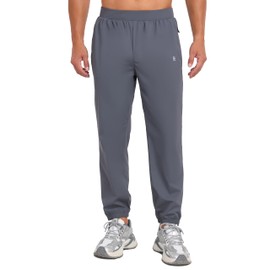 Little Donkey Andy Men's Ultra-Stretch Pants Breathable Quick Dry Lightweight Pants for Active Travel Hiking Dark Gray 2XL