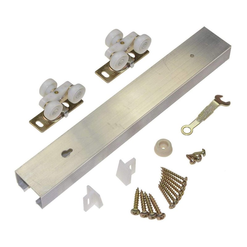 Johnson Hardware 100PD Commercial Grade Pocket/Sliding Door Hardware (72")