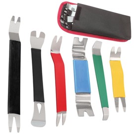 Yuakt Interior Removal Tool, Panel Removal, Interior Stripping, Interior Peel Off, Rivet Removal, Clip Remover Tool, Set of 6