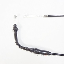 PHOENIX APE 50 100 Axle Wire Cable, Genuine Length, 34.3 inches (870 mm), Black, Stainless Mesh, Black for Motorcycles