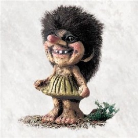 Nyform Norway Troll Girl Figure, NEW