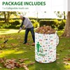 Jingmore 30 Gallon Collapsible Pop up Trash Can with Zippered