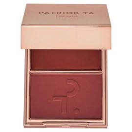PATRICK T4 - Major Headlines Double-Take Crème & Powder Blush Duo - color: She Knows Who She Is (terracotta)