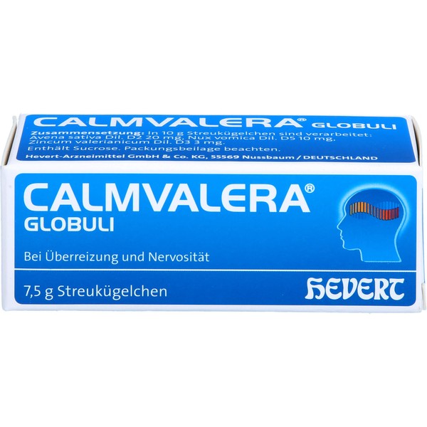 Calmvalera Hevert Globules, 7.5 g Globules