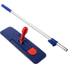 Prieser Mop 50 cm Set 3-in-1 Floor Mop Holder Telescopic Handle Cotton BW