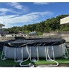 Oval Pool Cover 10 x 20 Ft for Above Ground