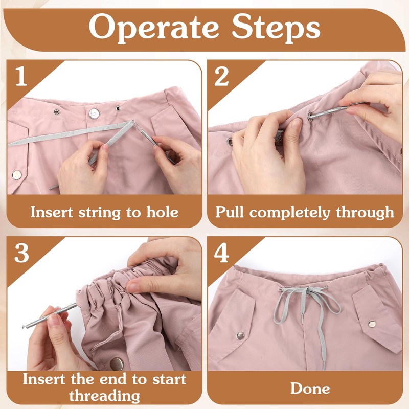 12 PCS Drawstring Cord Replacement, 55" Hoodie Flat String Replacement