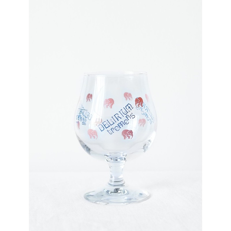 Delirium Tremens Belgian Beer Signature Elephant Globe Glass - 33