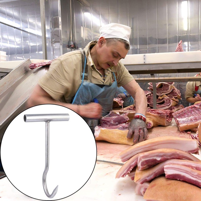 iplusmile Grill Meat Hook Butcher Hook Grill Hook Stainless Steel