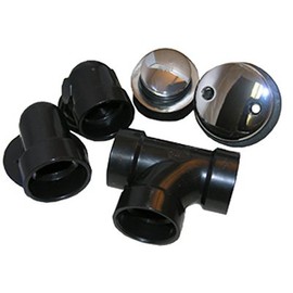 Lasco 03-4941 Bathtub Waste/Overflow Assembly, Tip Toe Style, Chrome, 1-1/2 In. - Quantity 6