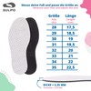 SULPO Activated Carbon Insoles for Sweaty Feet Shoe Insoles Grey