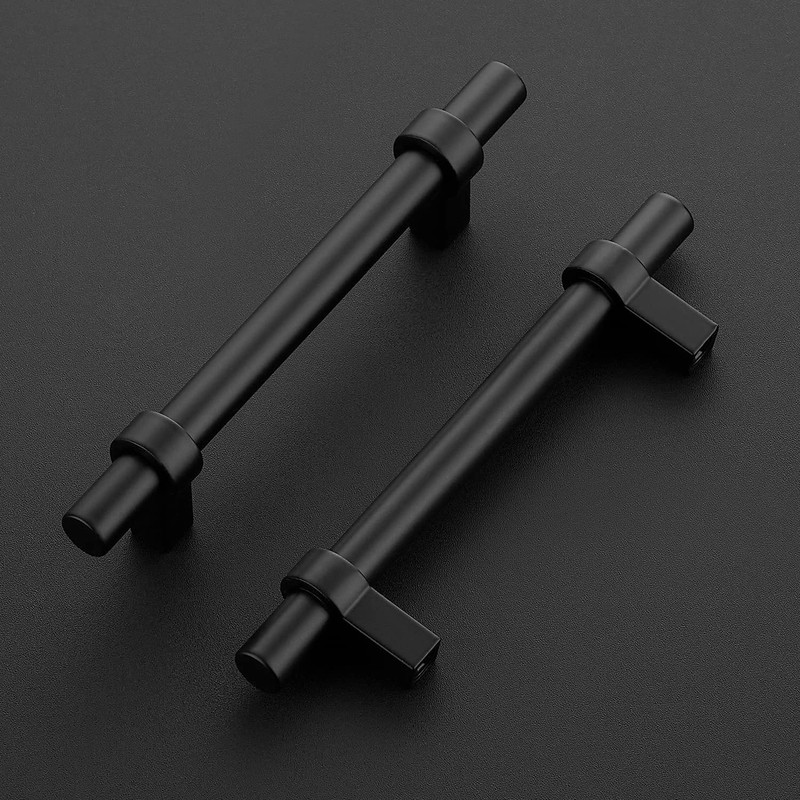 Ravinte 10 Pack 6 Inch Cabinet Pulls Matte Black Kitchen
