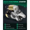 SCITOO Starter Motor fit for Nissan for Frontier 2002-2004,for Nissan