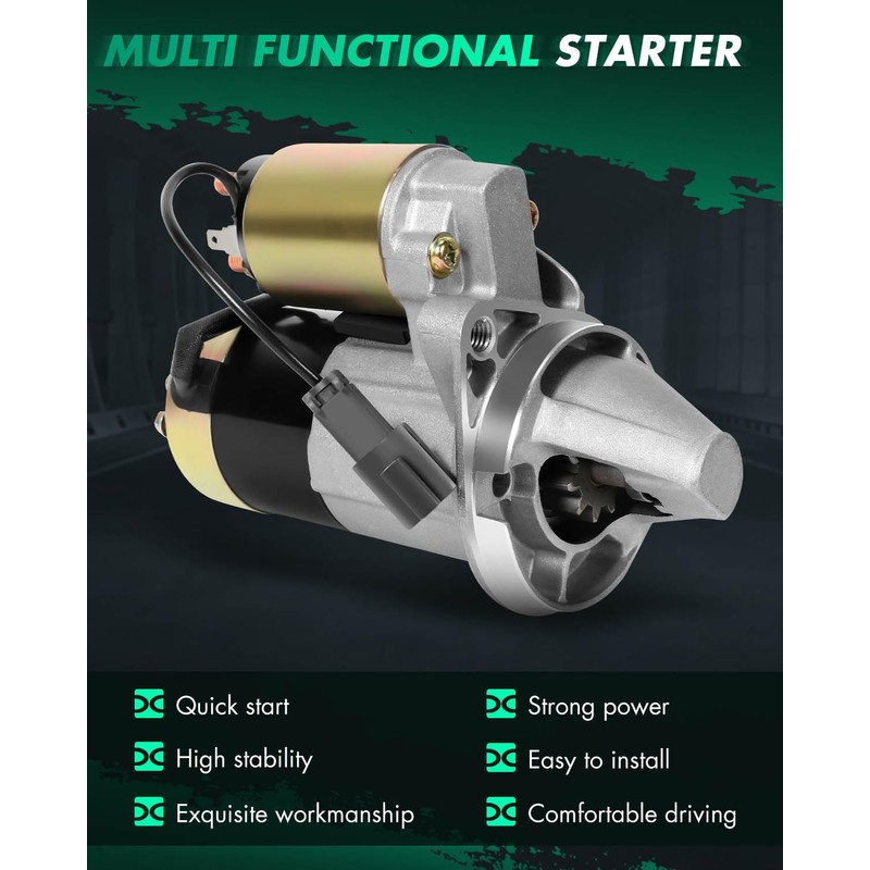 SCITOO Starter Motor fit for Nissan for Frontier 2002-2004,for Nissan