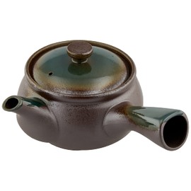 Thousand Old Burn Round Bowl Webbing 万古 急須 (with tea strainer) 477 – 05 – 713