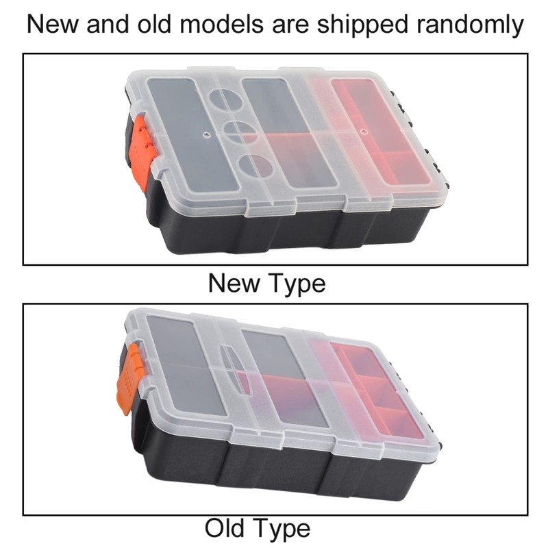 Components Storage Box Two layer Layer Plastic Case Heavy duty