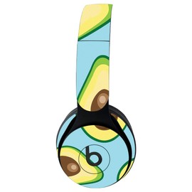 MightySkins Skin for Beats Solo Pro Wireless Headphones - Blue Avocados | Protective, Durable, and Unique Vinyl Decal wrap Cover | Easy to Apply, Remove, and Change Styles | Made in The USA