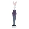 1 Pair Rabbit Ornament Innovative Resin Couple Rabbits Figurine Wedding