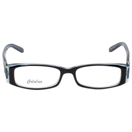 Calabria 840 Techno Optical Reading Glasses w/Hard Case in Blue