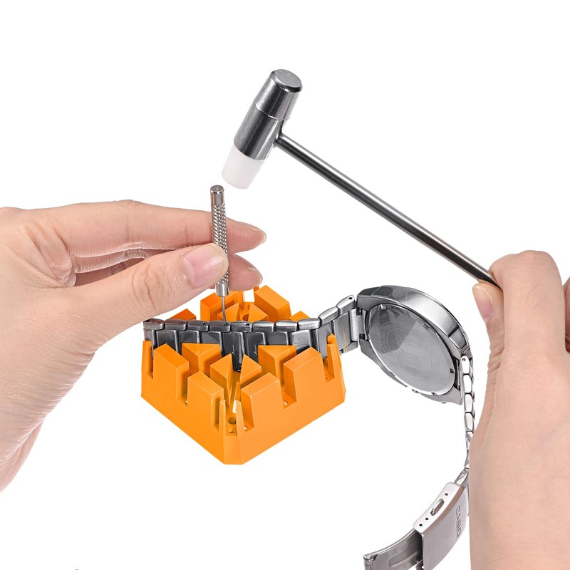 sourcing map Watch Band Link Pin Removal Tools Set with