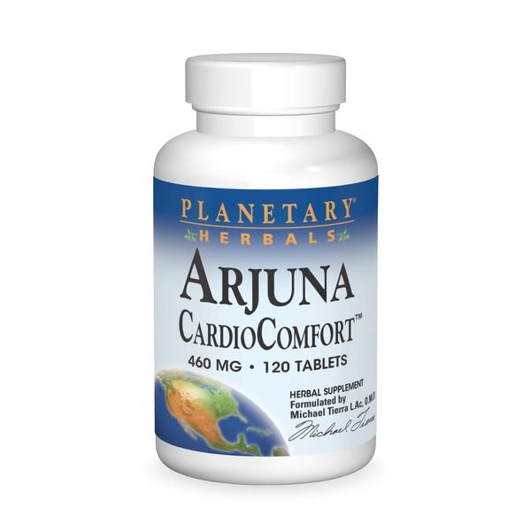 Planetary Herbals Arjuna CardioComfort 120 Tabs