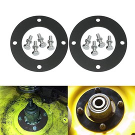 2 pcs 3/16" Mower Replace Deck Spindle Reinforcement Ring and Bolt For John Deere 42" LA125 LA130 LA140 LA145 LA155 LA165 LA100 LA105 LA110 LA115 LA120, L100 L110 L120, D100 D110 D130 D140 D160