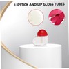 Baluue 4pcs Refillable Lip Gloss Tubes for Diy Lipstick Making