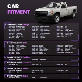 4L60E 4L65E 2Pcs Automatic Transmission Shift Solenoid Valve, Compatible with Chevy Silverado Tahoe Express C/K 1500 2500, GMC Yukon Savana Jimmy C/K 1500 2500,1-2, 2-3 or 3-4 Shift, Replace 24230298