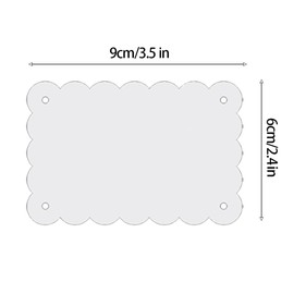 2 Pack Magnetic Car Visor Picture Holder, Acrylic Lightweight Photo Frame with 2 Clips, 2.4x3.5 Inch for Family Pets Memories