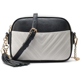 lola mae Quilted Crossbody Bag, Trendy Design Shoulder Purse