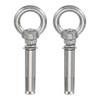 PATIKIL M8x70mm Concrete Eye Bolt, 2 Pcs 304 Stainless Steel