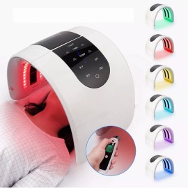 ForeverLily Maquina Facial De Led 7 Colores,para Cara Y Cuello Cosmético