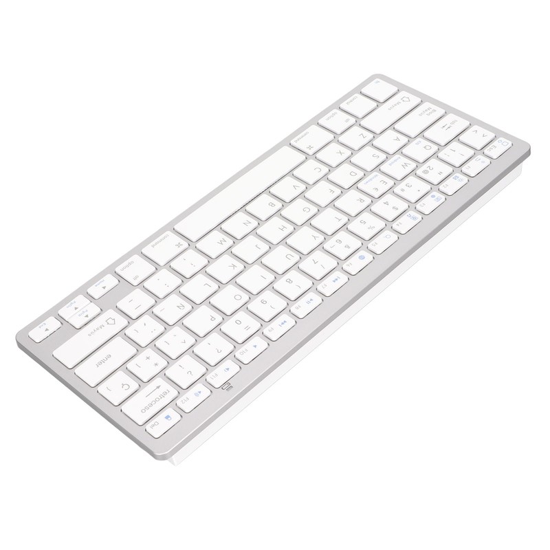 Wireless Keyboard Ultra Lightweight Ergonomic Compact Keyboard for IOS, for