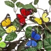 Papermart Fake Monarch Butterfly - 3-1/4x2-1/4in. - Assorted Colors -