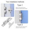 HOJLKLD 12Pcs Double Ball Tension Roller Catch Latch, 50mm Solid