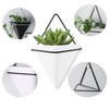 2 x Hanging Flower Pot, Flower Pot, Wall Decoration, Wall