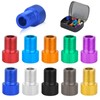 Vesaneae Pack of 10 Drahtesel Bicycle Valve Adapter, Bicycle Presta