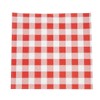 CL657 Red Gingham Greaseproof Paper, 250 mmx 250 mm (Pack