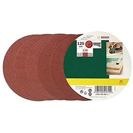 Bosch DIY 25 Piece Sanding Sheet Set Various Materials for Orbital Sanders, 2607019494