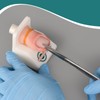 MedEduQuest Ingrown Toenail Trainer Kit with Base,Ingrown Toenail Simulator for