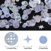 Disco Confetti, 240PCS Disco Ball Foil Confetti, Glitter Ball Party