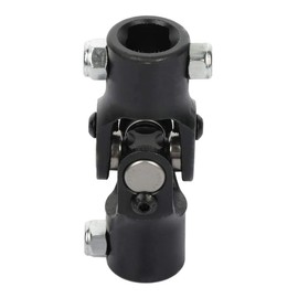 ROADFAR Power Steering Rack and Pinion 13/16"-36 Spline * 3/4" DD Black U-Joint Shaft Single 83mm