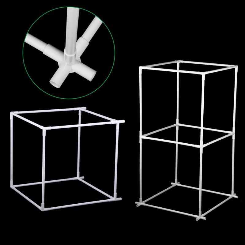 Sawysine 102 Pcs DIY PVC Projects Set Included 60 Pcs