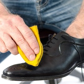 Jobsite Premium Leather Boot & Shoe Polish Cream - Restores, Conditions & Polishes - Black - 3 oz