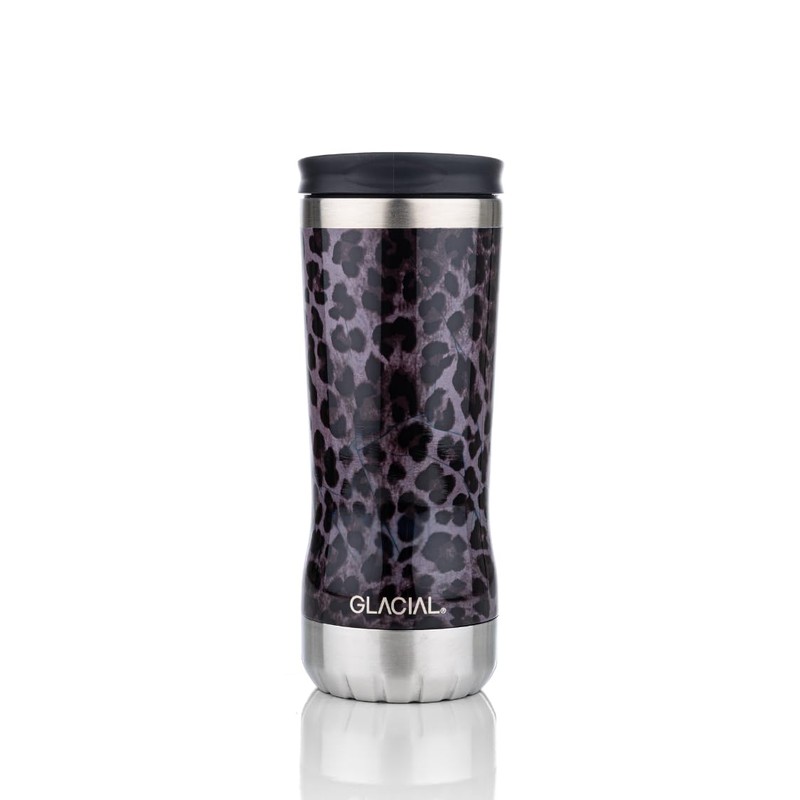 GLACIAL Black Leopard,Tumbler