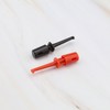 Micro Traders 40PCS Multimeter Electrical Testing Single Hook Clip Grabber