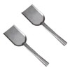 TOPBATHY Charcoal Ash Spade 2pcs Soot Mutitool Hearth Bbq Charcoal