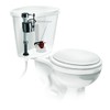 Fluidmaster 400C Fill Valve and 2 inch Flapper Toilet Repair