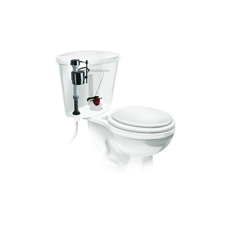 Fluidmaster 400C Fill Valve and 2 inch Flapper Toilet Repair