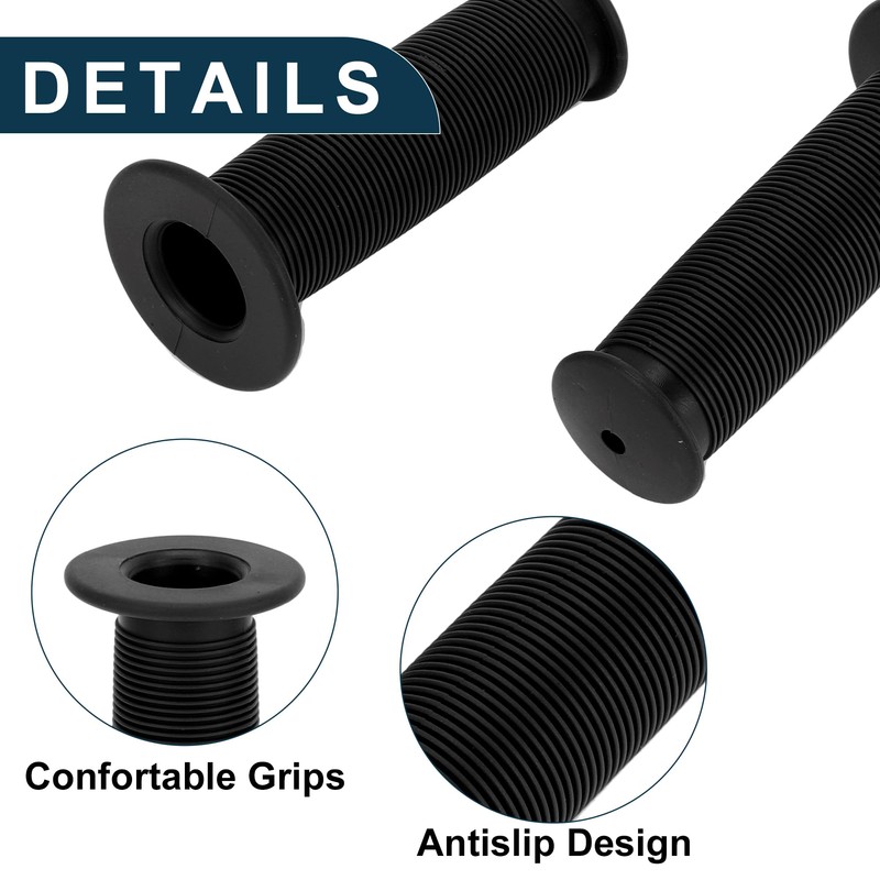 TUCKBOLD Bike Handlebar Grips Covers 100mm Long Lightweight | Bicycle